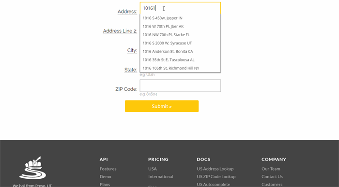 Validation And Verification Addresses Integration With The Smarty Streets Service