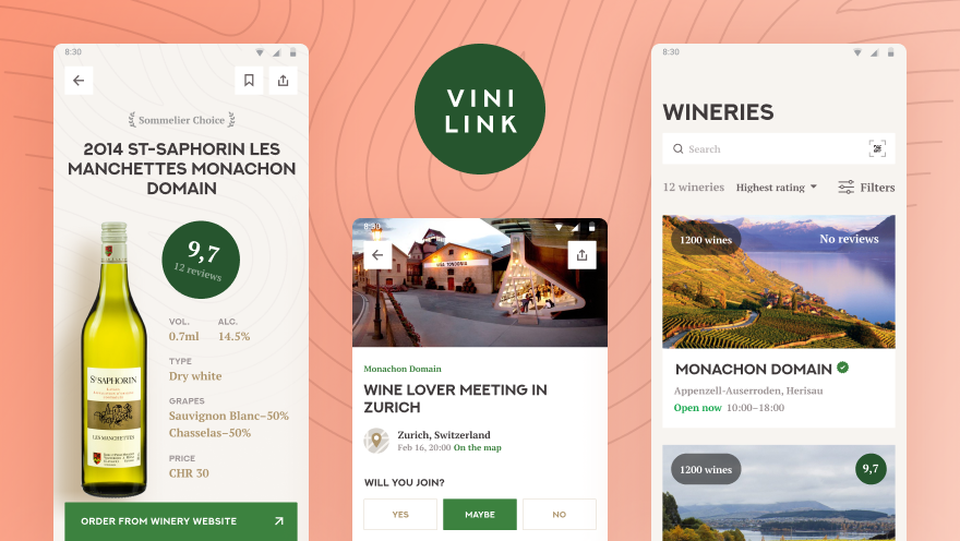 WaveAccess recovered Android-based wine discovery app VINILINK